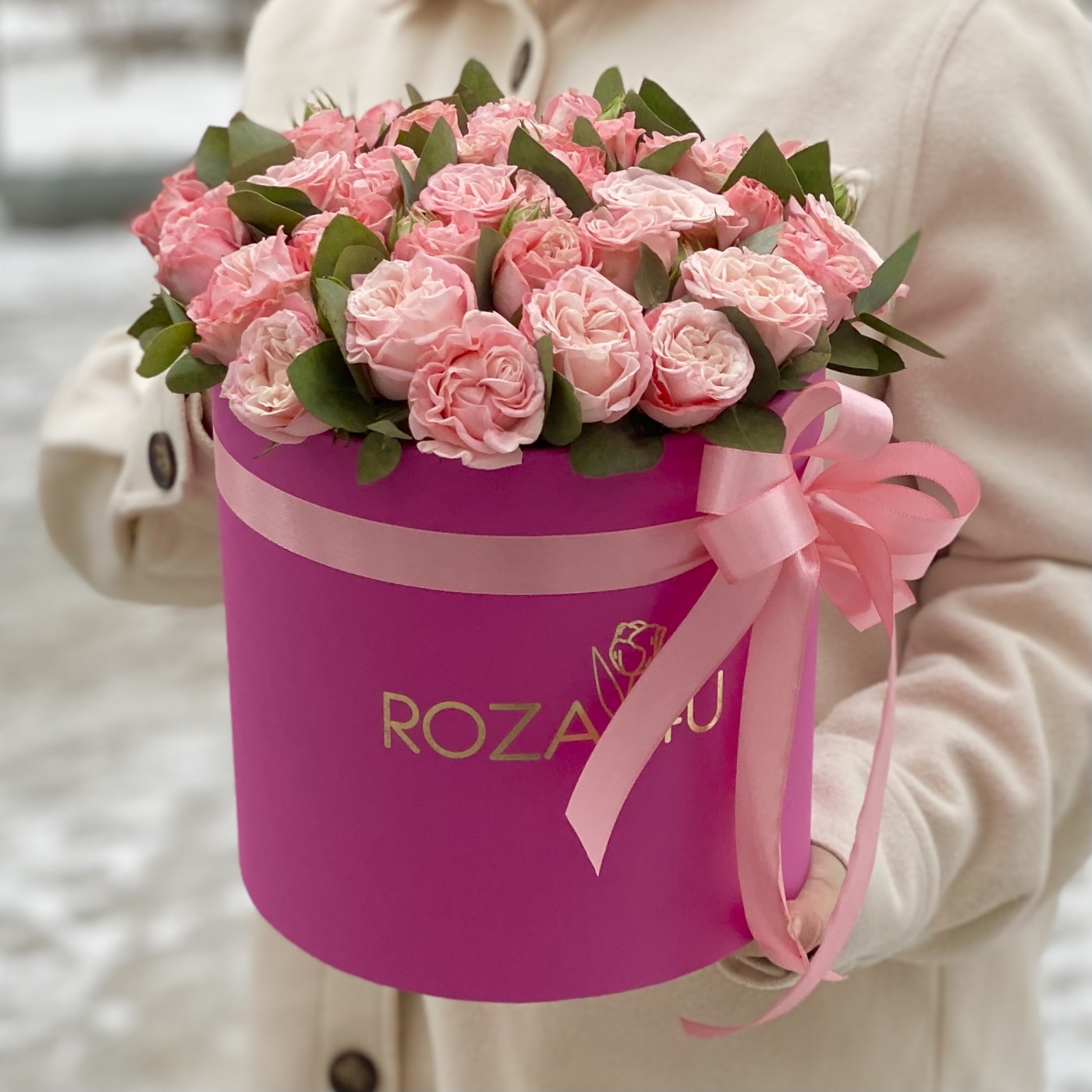 Мадам Бомбастик с эвкалиптом в коробке